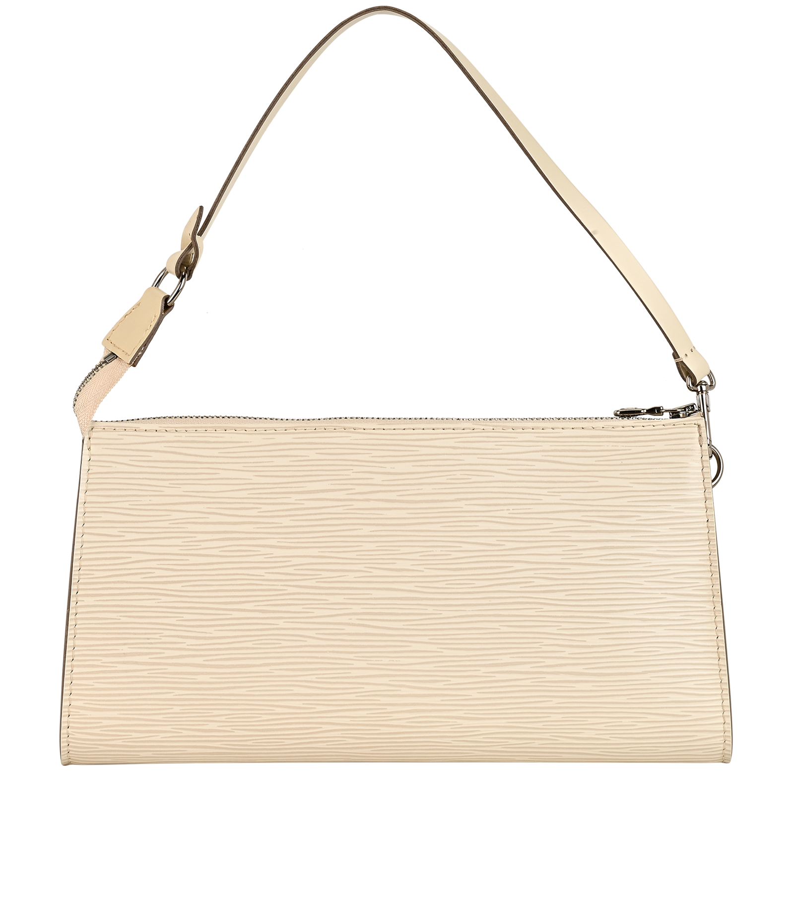 Pochette Accessoires, &pound;375, Handbags, White, Leather, Back view